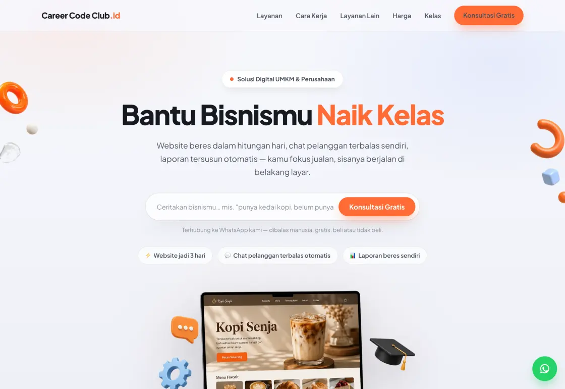 Website Career Code Club